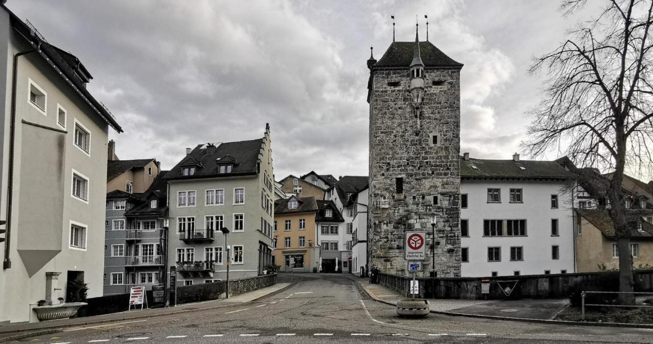 Blick Auf Schwarzen Turm - Freihofapartments Brugg  Eksteriør billede